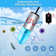 TAISHAN 3W mini acuario: vidrio de sílice de alta calidad
