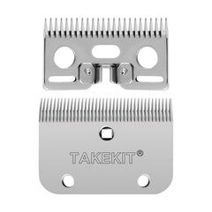 TAKEKIT cuchilla superior de 35 dientes para caballo, precisión y durabilidad en aseo profesional.