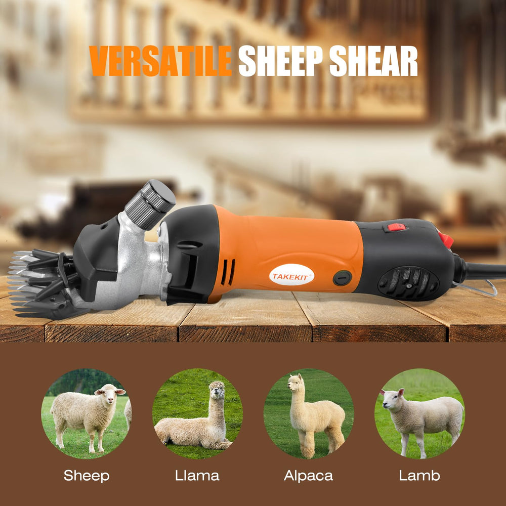 TAKEKIT uso versátil en alpacas y llamas.