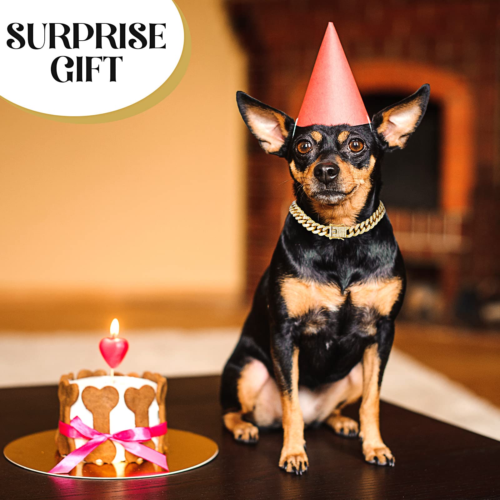 Tallew regalo-ideal collar para mascotas, perfecto para cumpleaños o Navidad.