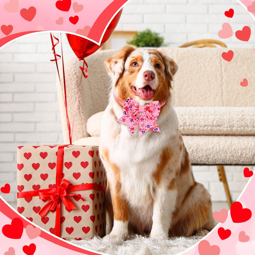 Talltalk Corbatín Perro Amor Valentín, perfecto para fiestas y sesiones de fotos.
