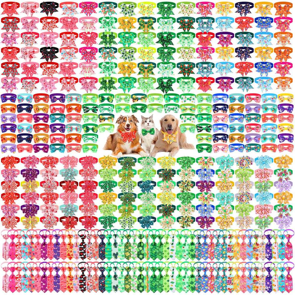 Talltalk Lazo Perro Corazón Valentín, ideal para sesiones de fotos festivas.