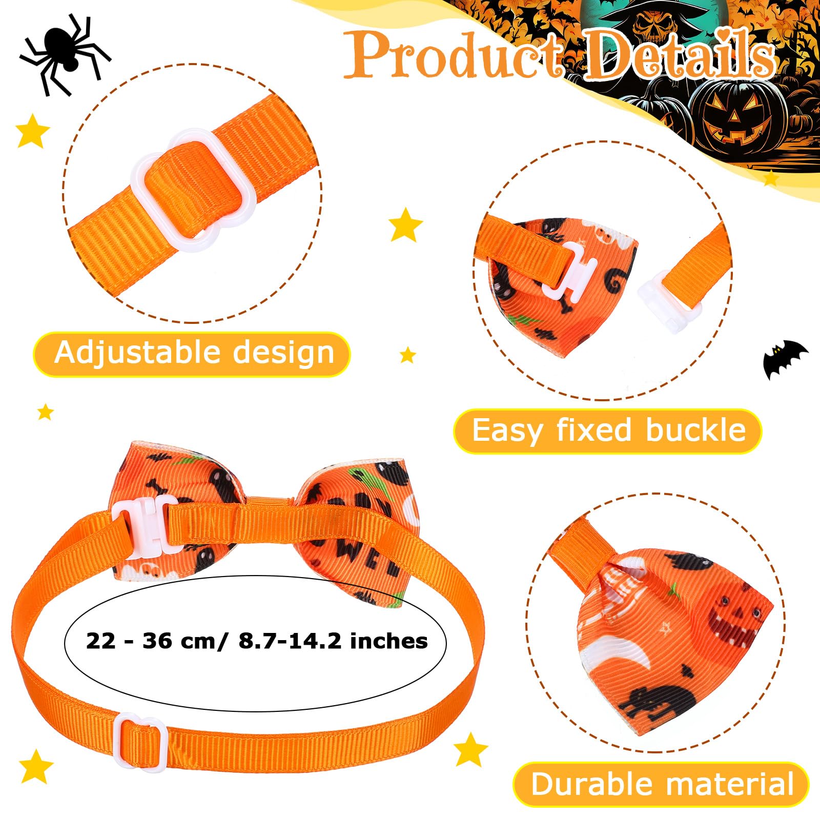 Talltalk collar y lazo para perros con tallas ajustables y ajuste sencillo.