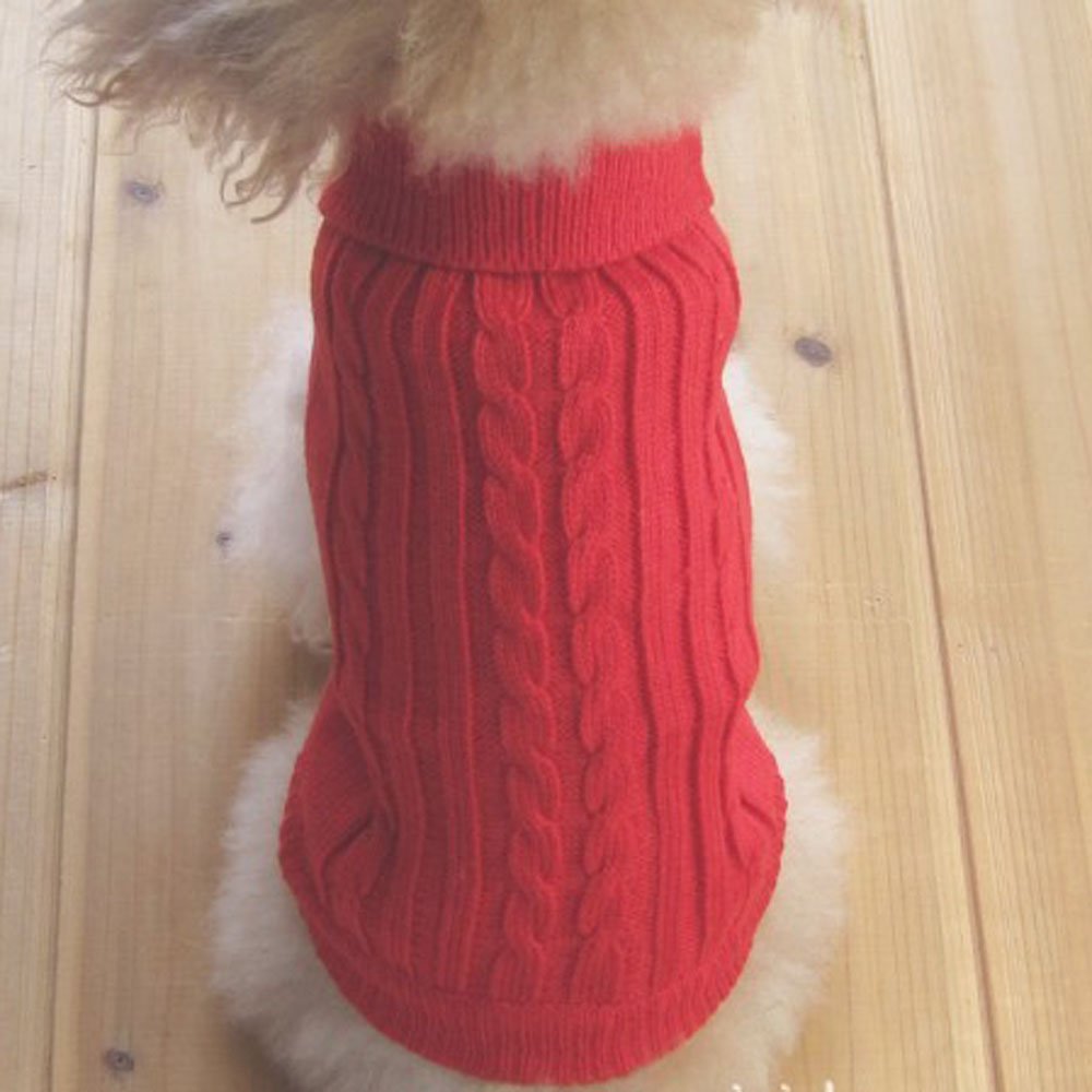 Tangpan suéter con cuello alto y estampado paja-cuerda, cálido y con estilo.