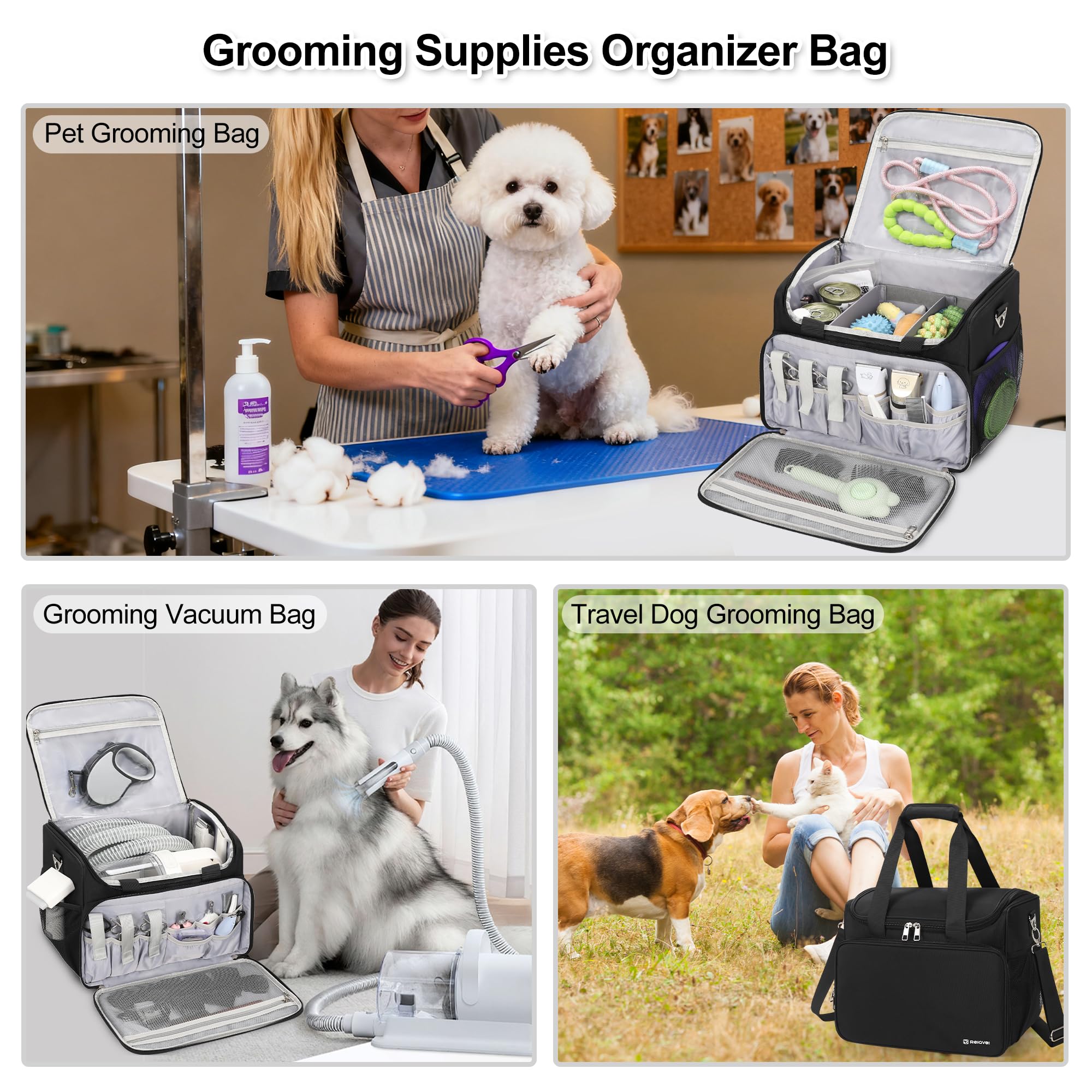TANTO bolsa de peluquería para perros, apta para perros, gatos y otras mascotas.