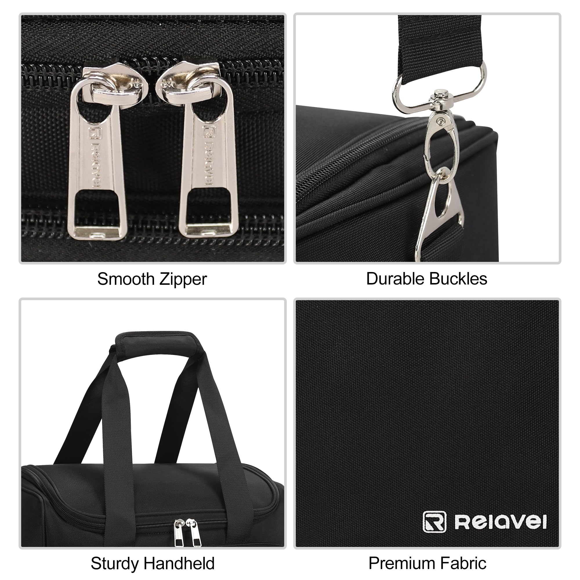 TANTO bolsa de peluquería para perros, bolsillos de malla laterales para acceso rápido.