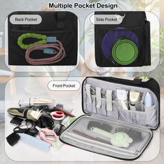 TANTO bolsa de peluquería para perros, materiales de nylon duradero y cremalleras suaves para uso diario.