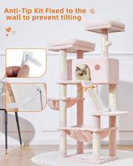 Taoqimiao arbol-gato con rampa de acceso para exploración segura.