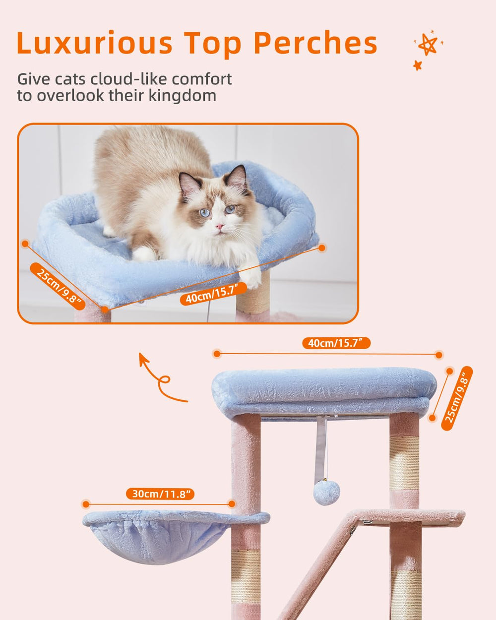 Taoqimiao cama acolchada de lujo para descansar plácidamente