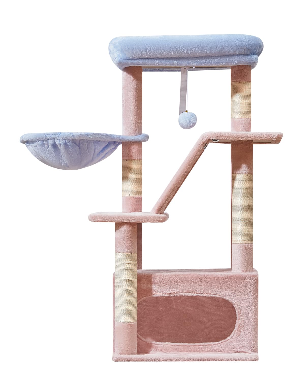 Taoqimiao estilo interior rosa y azul decorativo y funcional