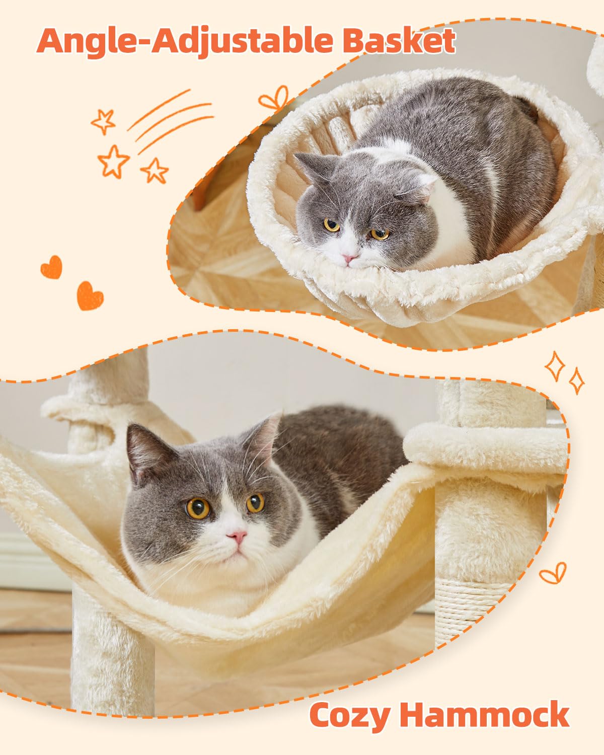 Taoqimiao cuevas-gato-2 ofrecen refugio privado para siestas tranquilas.