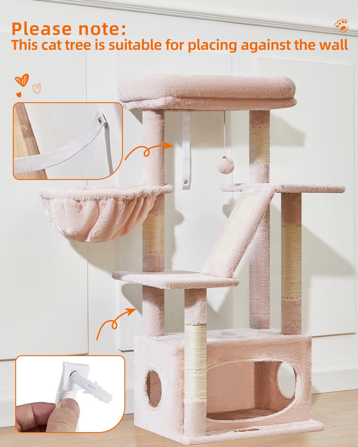 Taoqimiao ideal para gatitos: espacio seguro para explorar.