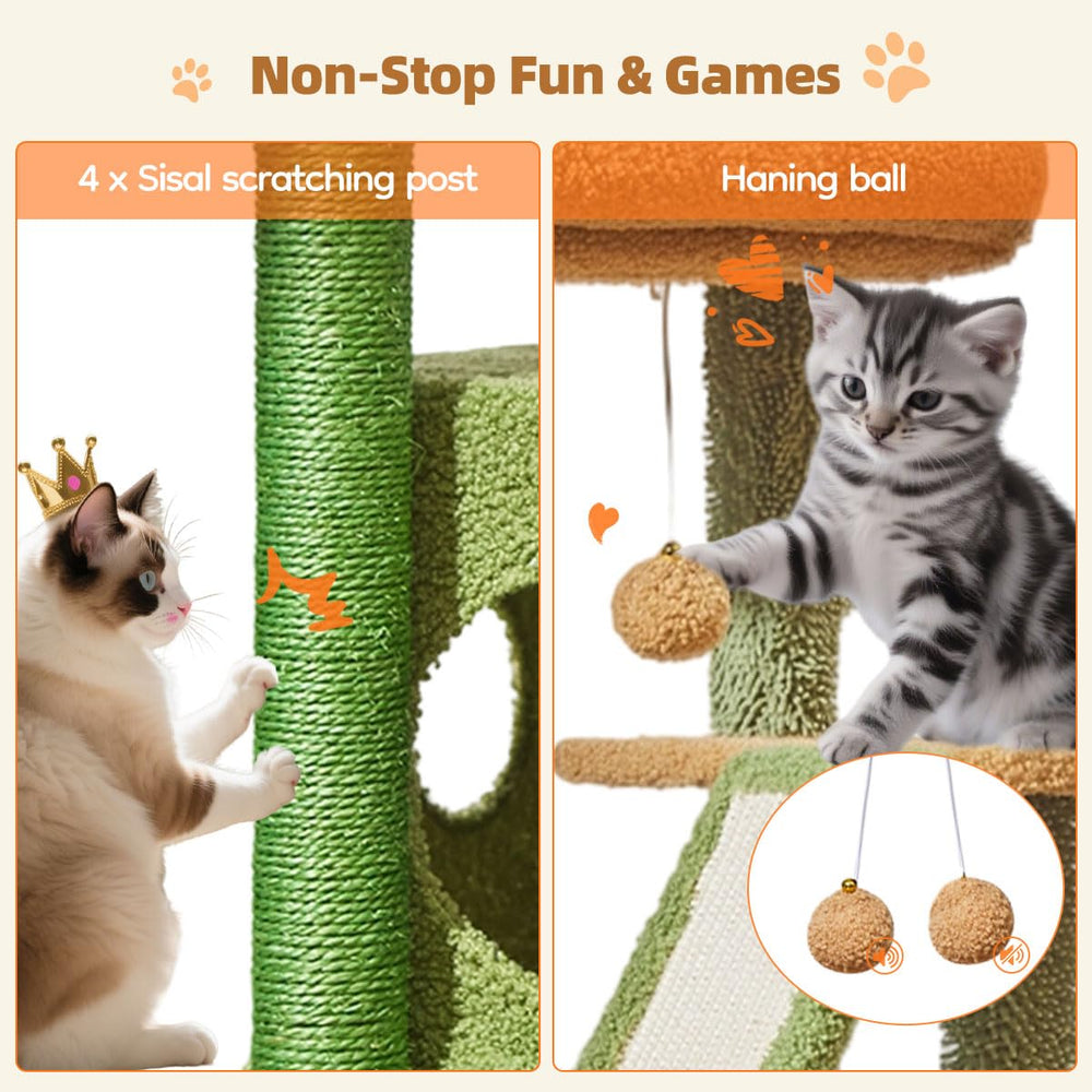 Taoqimiao pelota-colgante-gato: estimulo dinamico para juego activo.