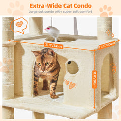 Taoqimiao torre con hamaca para siestas relajadas.