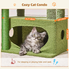 Taoqimiao zona-descanso-gato: area amplia con acolchado suave para relajarse.