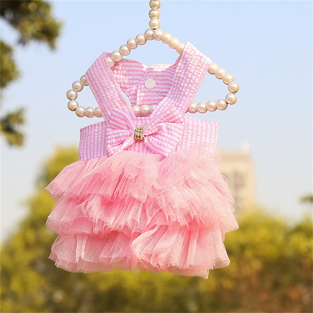 Tapbull conjunto perro malla rosa, mezcla estilo y comodidad para el día a día.