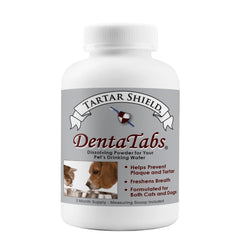 Tartar Shield DentaTabs, botella-vertido: facilita una rutina diaria para dientes más limpios.