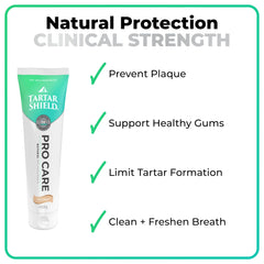 Tartar Shield Pro Care cuida los dientes de tu gato.