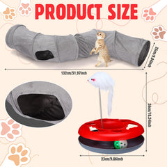 Tasdurian pelotas eléctricas para gato, estimulan juego activo y persecución.