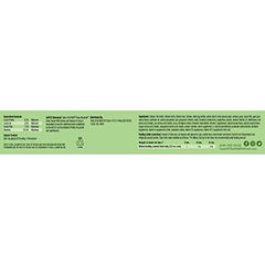 Ingredientes con guisantes, arándanos y frambuesas para vitaminas y aminoácidos.