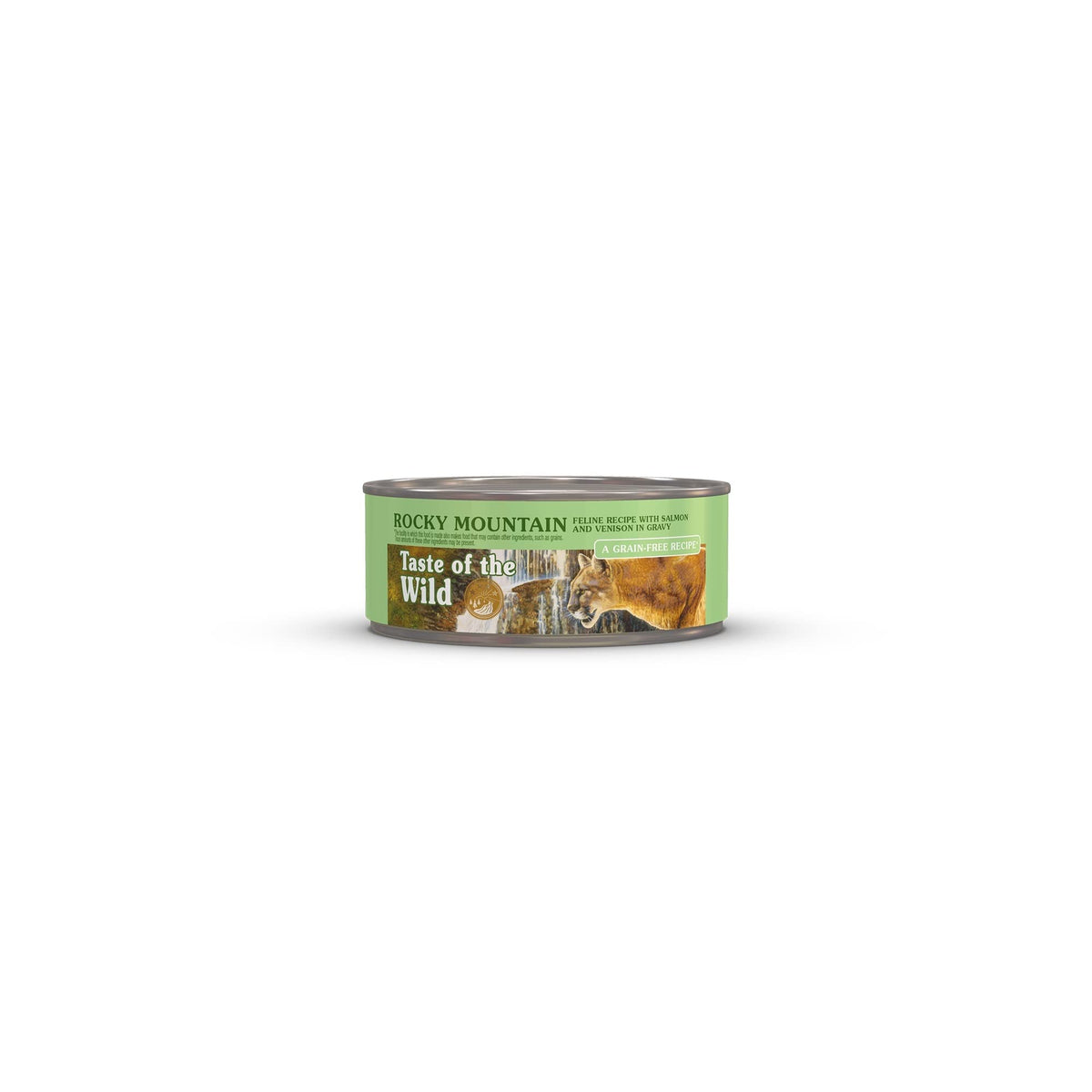 Taste of the Wild Rocky Mountain con salmón y venado en gravy, sabor para gatos.