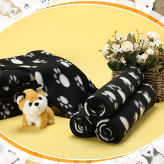 Manta Tatuo 24x28 pulgadas, tamaño perfecto para cachorros y gatos.