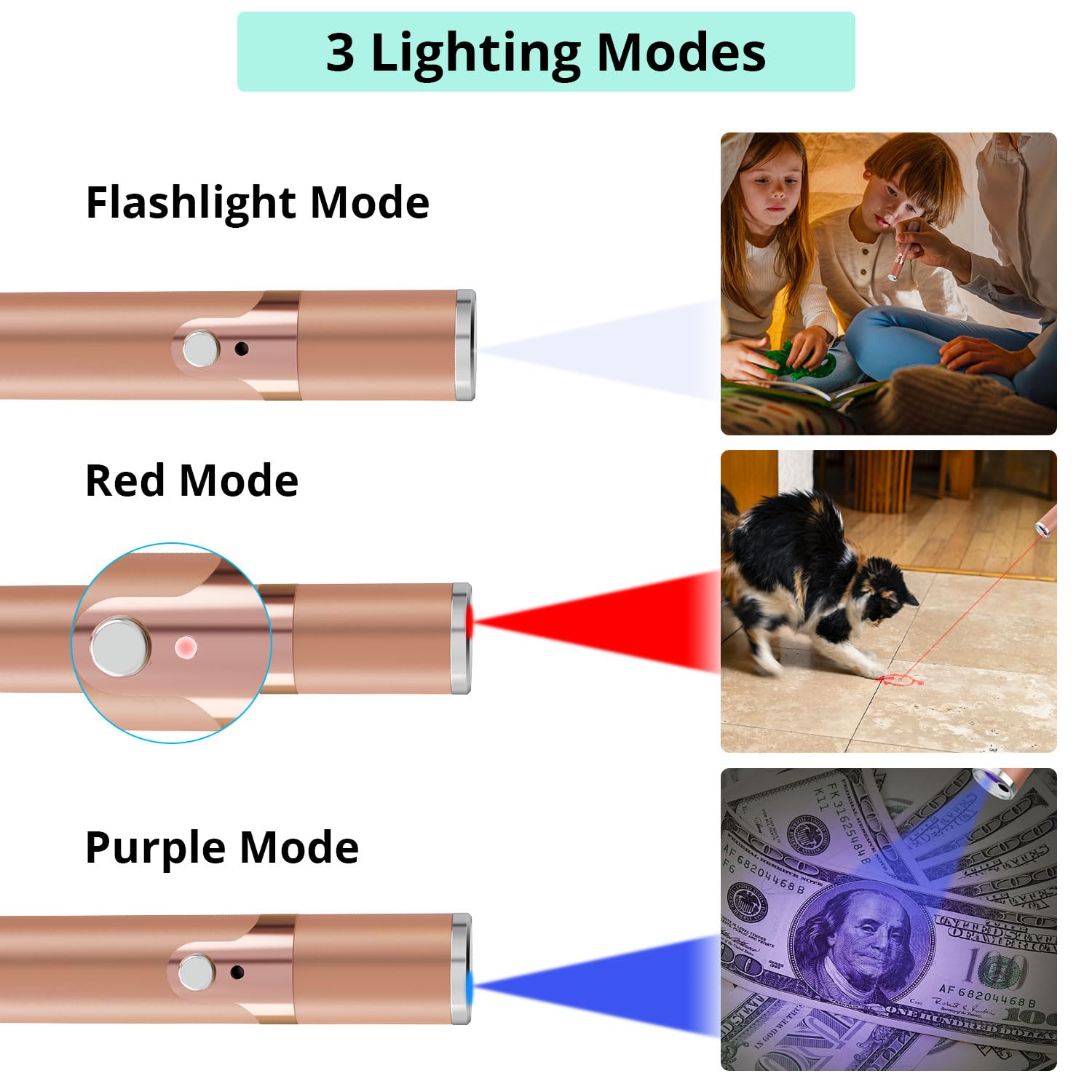 TBTeek Juguete para gatos dos piezas, ideal para juego interactivo diario.