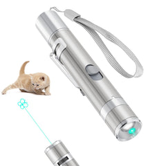 TBTeek Juguete para gatos con luz verde para estimular la curiosidad y el juego activo.