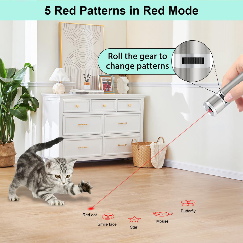 TBTeek Juguete Gato Patrones Diferentes para variedad de juego