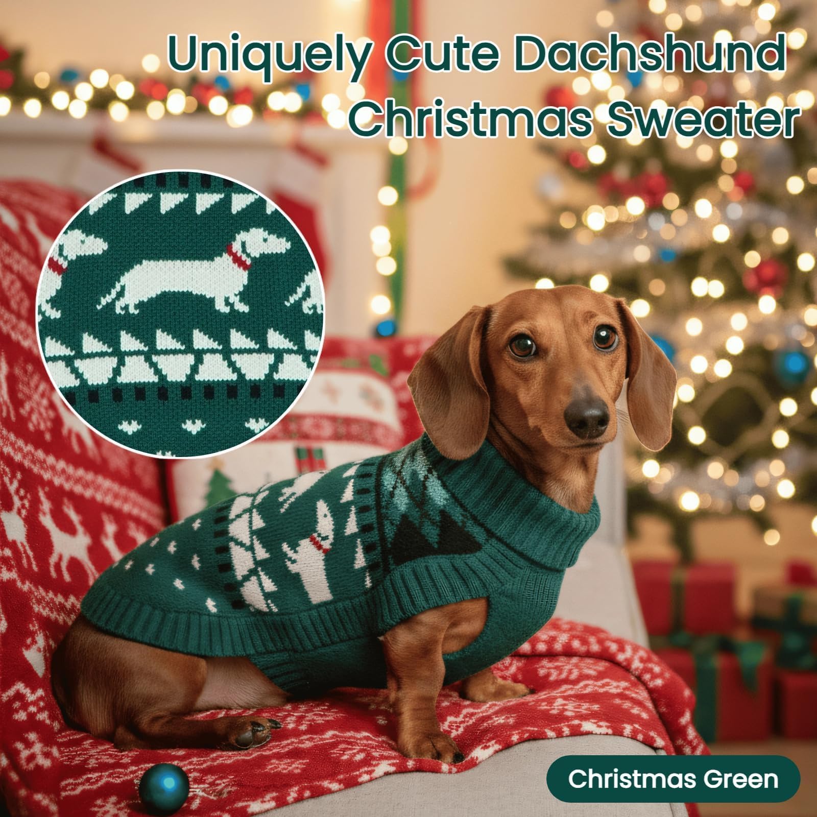 Corte de barriga cómodo en la sudadera T'CHAQUE para dachshund, salidas sin esfuerzo.
