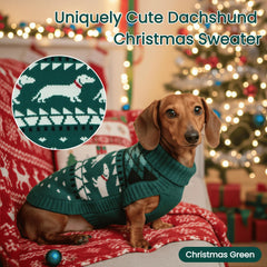 Corte de barriga cómodo en la sudadera T'CHAQUE para dachshund, salidas sin esfuerzo.
