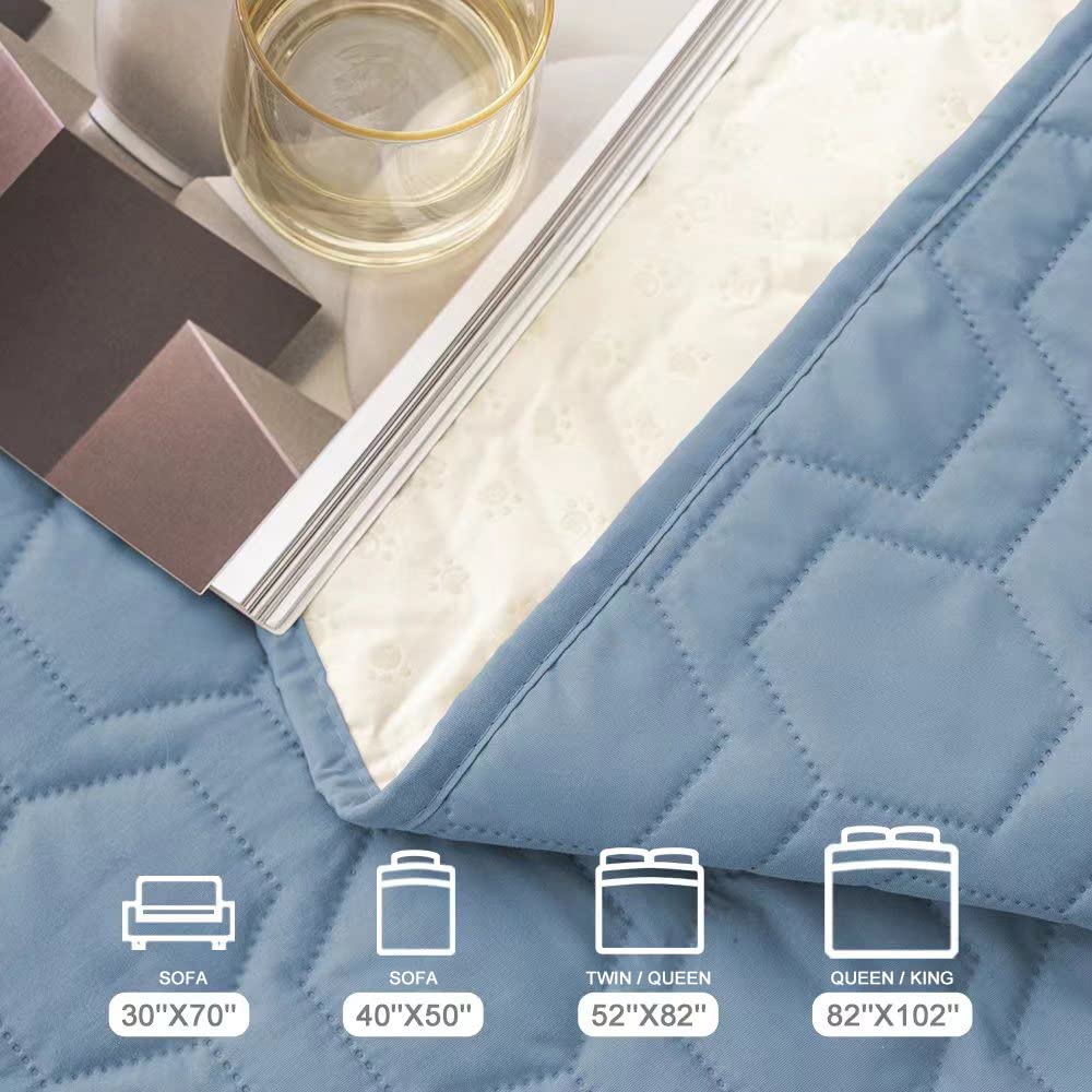 Cobertor para sofá o cama Tcksstex, mantiene superficies limpias