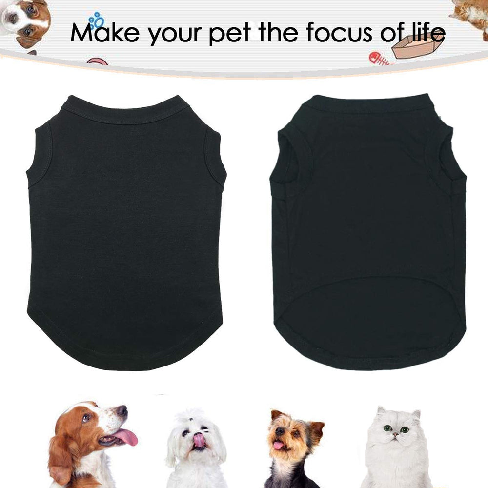 Tealots camiseta canina de algodón, tejido suave y cómodo.