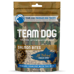 Team Dog salmón trocitos para entrenamiento, premia la atención durante las sesiones
