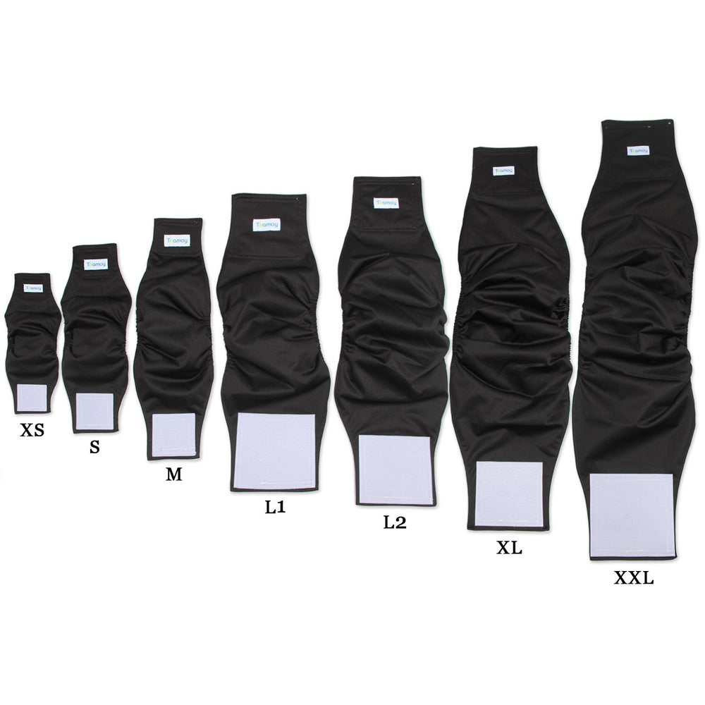 Talla XL 25-29 pulgadas para ajuste cómodo.