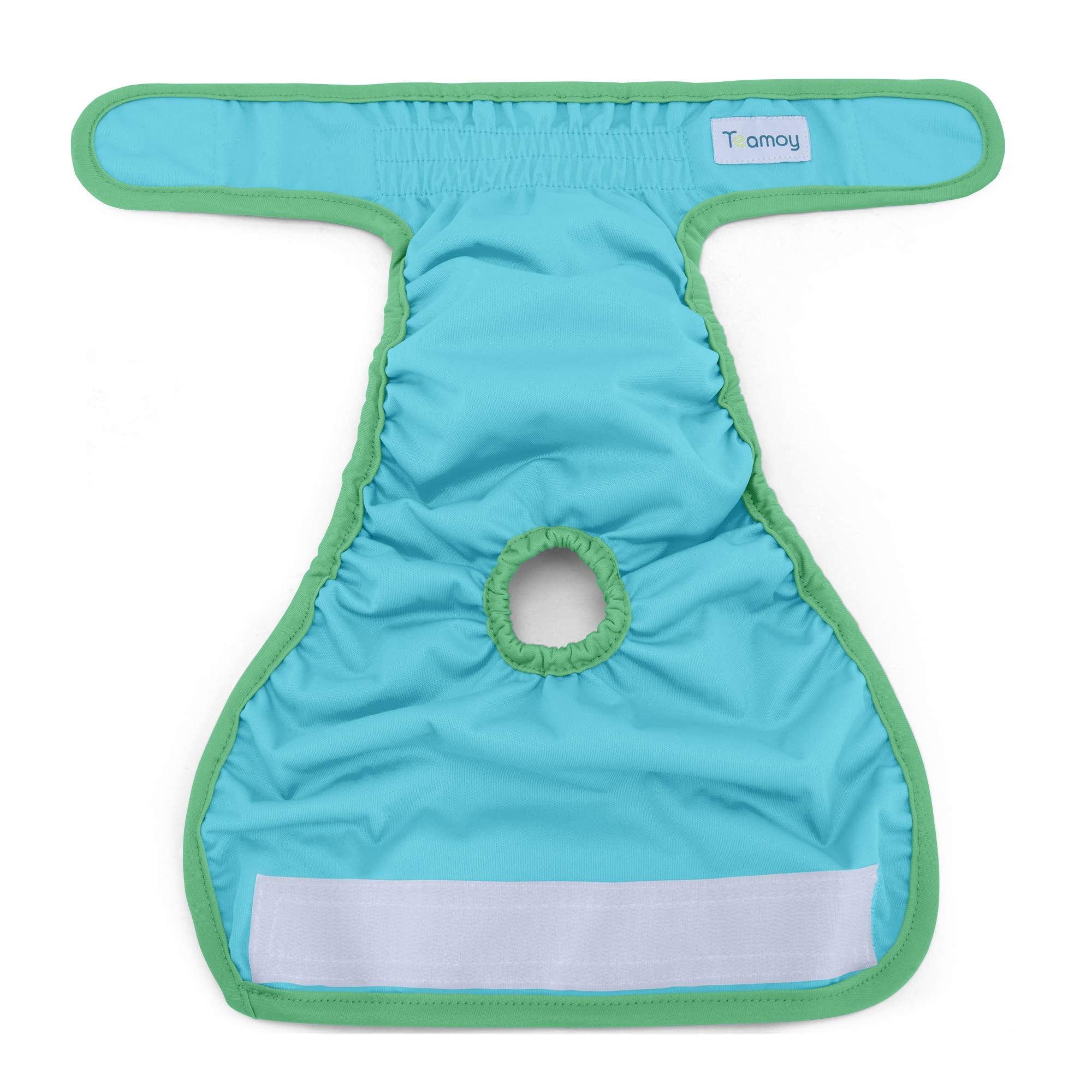 Teamoy pañales para perras lavables con capa PUL impermeable para evitar fugas.