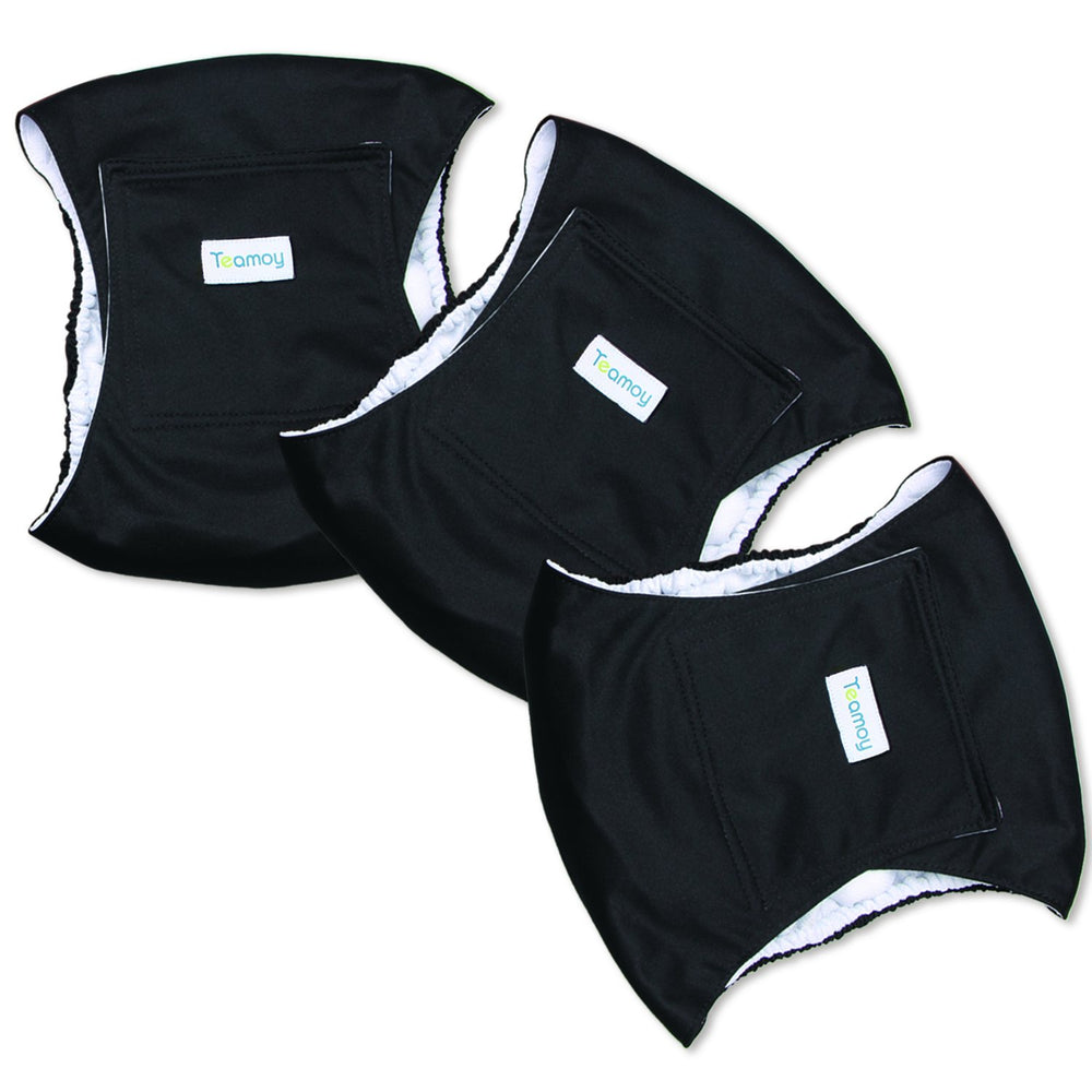 Talla L1, cintura 16-20 pulgadas, negro Teamoy.