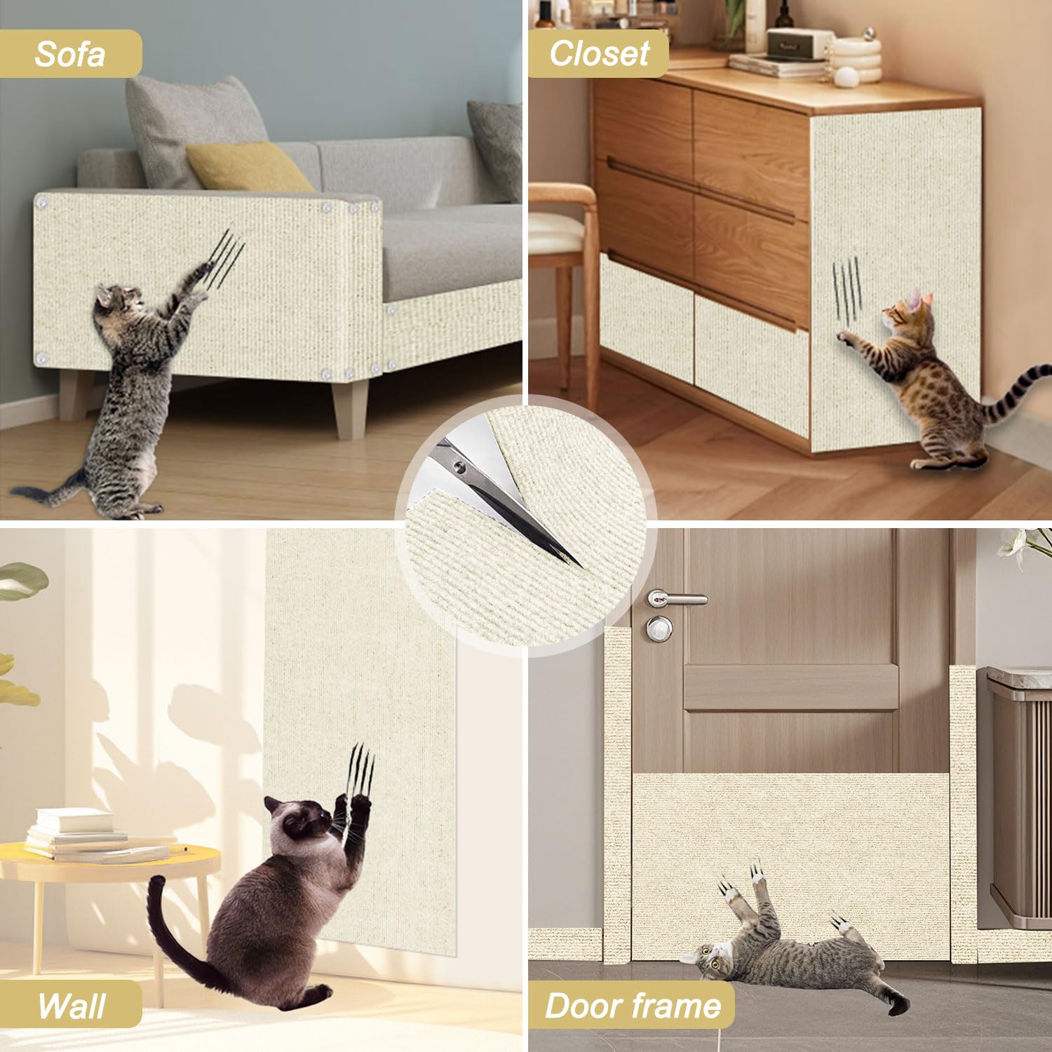 TEBANTY protección duradera para muebles de tela y cuero.