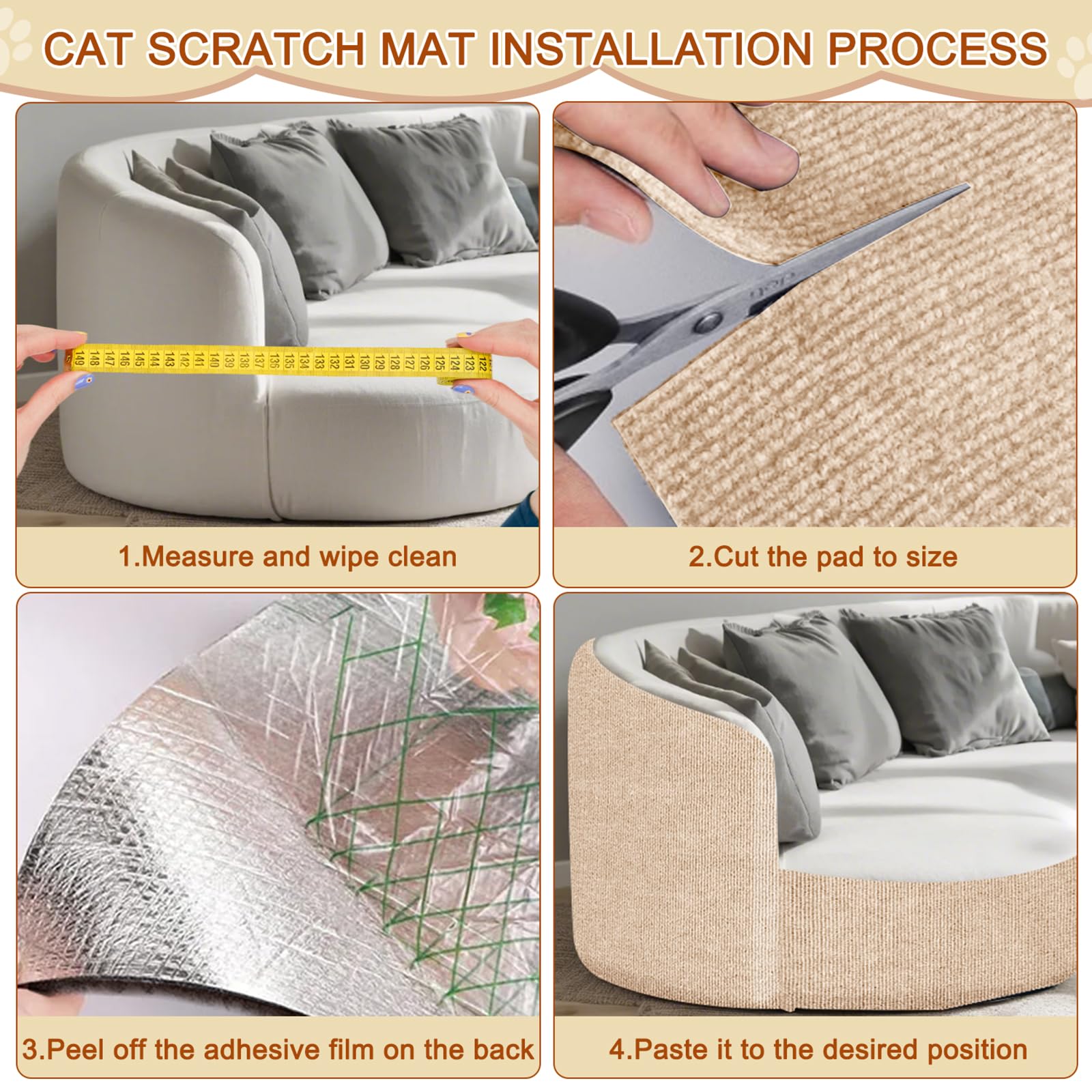 TEBANTY uso versátil: cama para gatos o repuesto de marco de escalada.