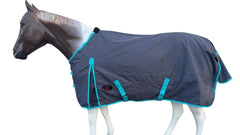 Tech Equestrian manta impermeable 1200denier frontal, protege contra lluvia y viento