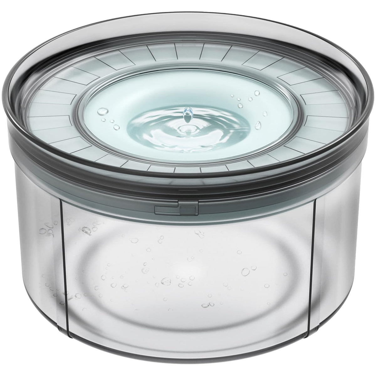 Techphardo cuenco 1galon sin derrame evita salpicaduras para perros grandes