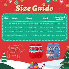 Tecotely suéter navideño para gato, diseño cálido para días fríos.