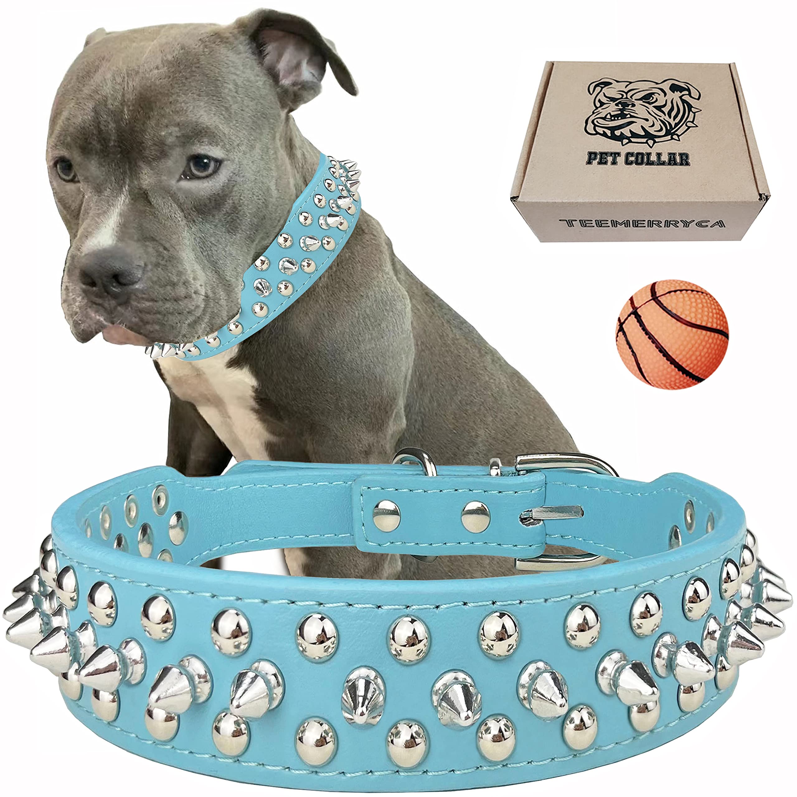 TEEMERRYCA collar-puntas-ajuste para paseos diarios, cómodo y seguro