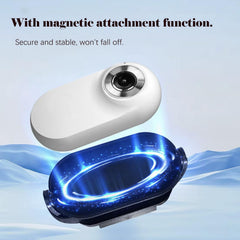 TEFIRE 360° rotatable clip enables dynamic POV filming from outfits or hats.