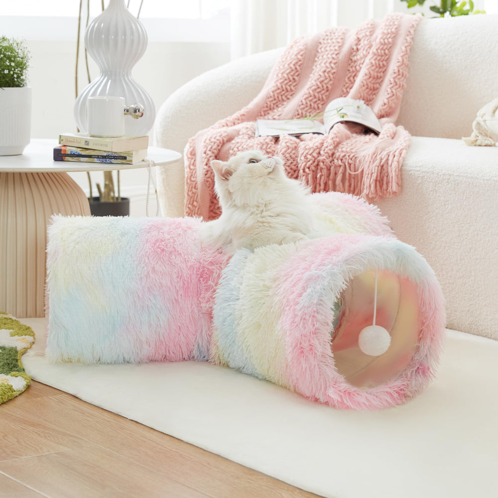 Tempcore túnel para gatos en interiores, decorativo y divertido