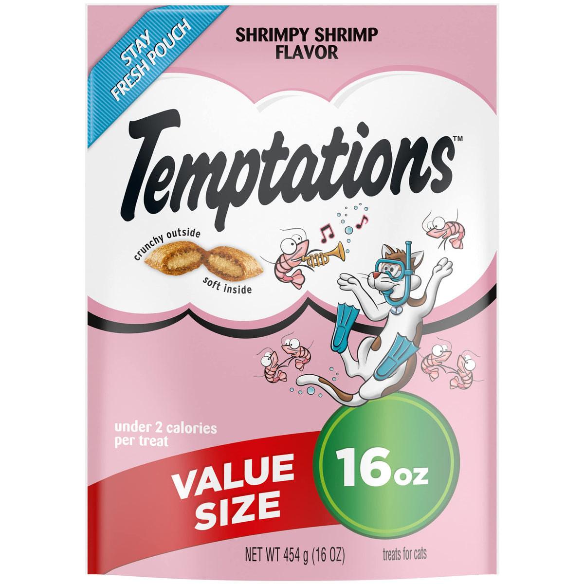 Temptations, paquete sellado y fresco, recompensa diaria para gatos