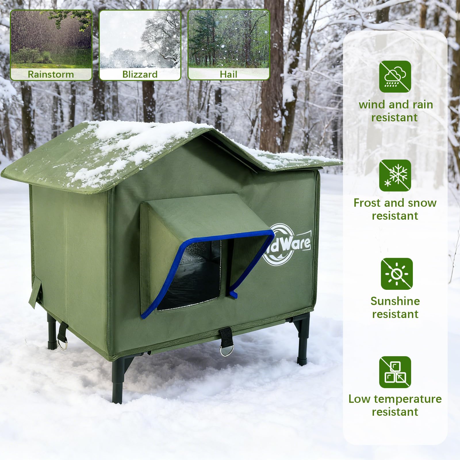 Tendware orificio-cable-impermeable-casa-gato previene filtraciones por cable.