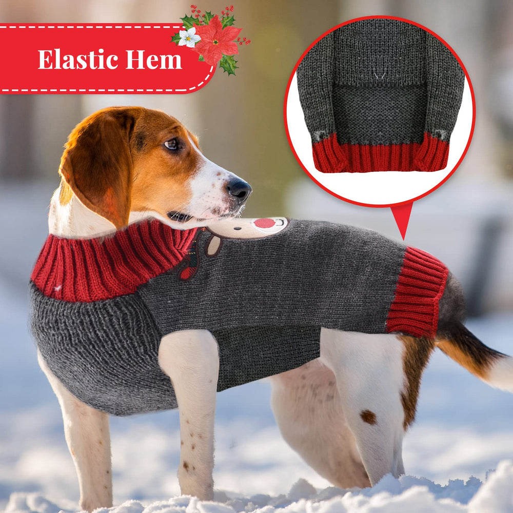 Sudadera Tengzhi para perros, enfoque cuelloalto-elástico, fácil de poner y quitar