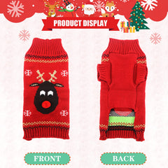TENGZHI sudadera con diseños navideños divertidos para mascotas.