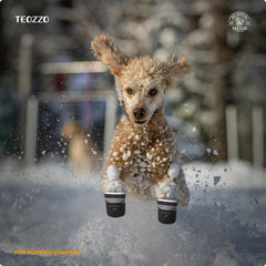 Teozzo botas para perro con suela antideslizante para seguridad